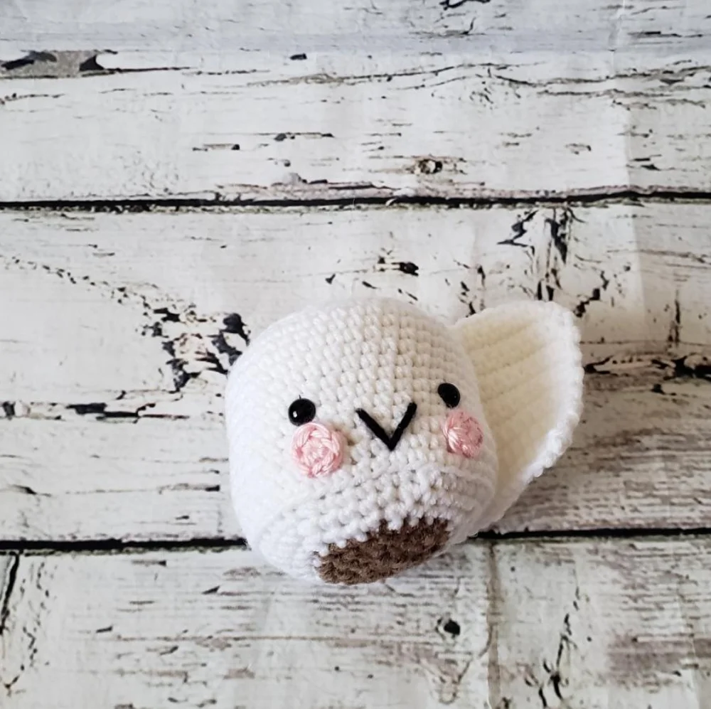 Crochet Kawaii Toilet paper Amigurumi - Picture 4 of 6